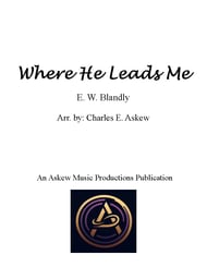 Where He Leads Me piano sheet music cover Thumbnail